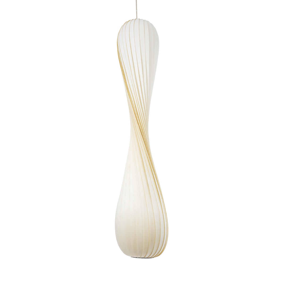 PRAIA 02317 Μοντέρνο Κρεμαστό Φωτιστικό Οροφής Δίφωτο 2 x E27 AC220-240V IP20 - Φ25 x Υ145cm - Μπεζ Λευκό Λεπτό Φύλλο Ξύλου Πλέγμα