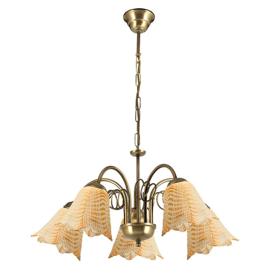 PDT 2041-5 ΑΒ # 5/Φ ΣΚΕΛΕΤΟΣ ΕΛΑΤΗΡΙΟ ΜΕΛΙ ΓΥΑΛΙ 5xΕ14 Φ56x80