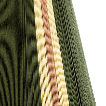 SALERNO 02332 Boho Επιδαπέδιο Φωτιστικό με Ντουί 1 x E27 AC 220-240V IP20 - Πράσινο & Μπεζ - Μ50 x Π50 x Υ70