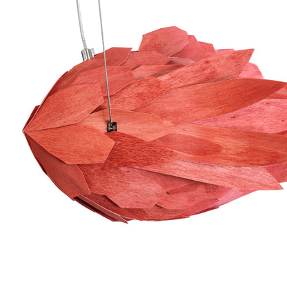 GOURAMI 02360 Μοντέρνο Κρεμαστό Φωτιστικό Οροφής με Ντουί 1 x E27 AC 220-240V IP20 - Κόκκινο - Μ70 x Π40 x Υ27