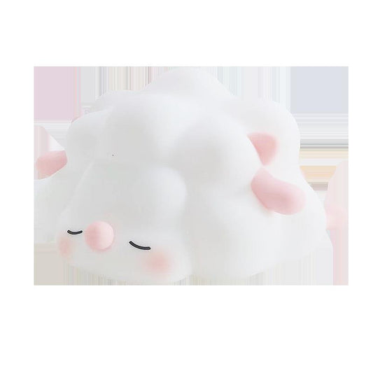 TLC 4023 ΠΟΡΤΑΤΙΦ LED ΑΡΝΑΚΙ ΑΣΠΡΟ-ΡΟΖ ΣΙΛΙΚΟΝΗΣ TOUCH DIMMER-TIMER-USB & ΒΑΣΗ ΚΙΝΗΤΟΥ 14x14x8