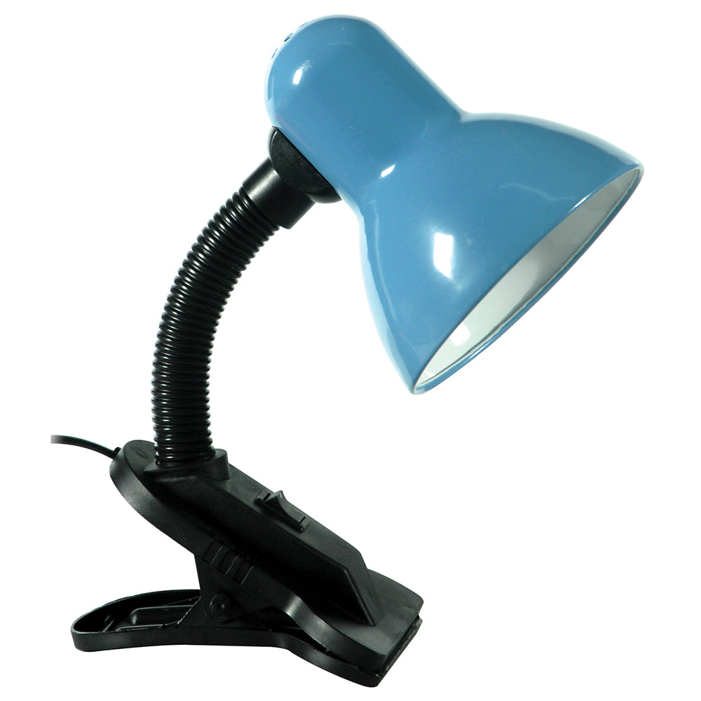 TLC 108 BL ΓΡΑΦΕΙΟΥ ΜΠΛΕ ΜΑΝΤΑΛΑΚΙ+ΣΠΙΡΑΛ 1xE27 18x9x24