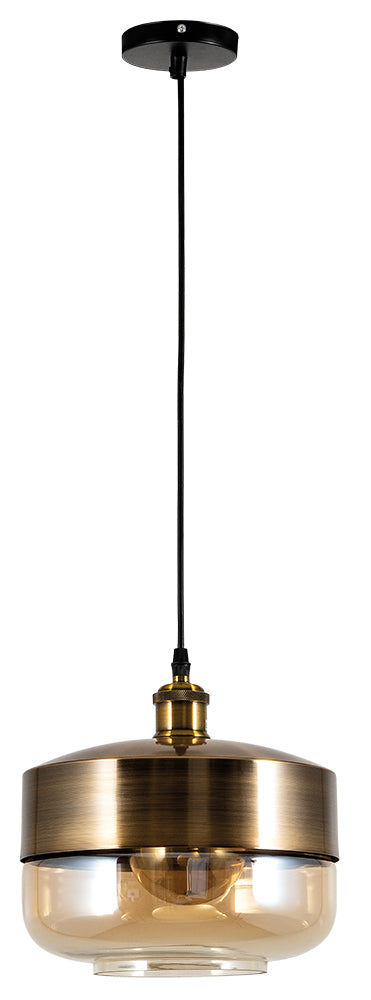 PDC 1419-C 1/Φ ΟΞΥΝΤΕ ΜΕΤΑΛΛΟ & ΓΥΑΛΙ ΜΕΛΙ 1xΕ27 Φ25x(17-110)