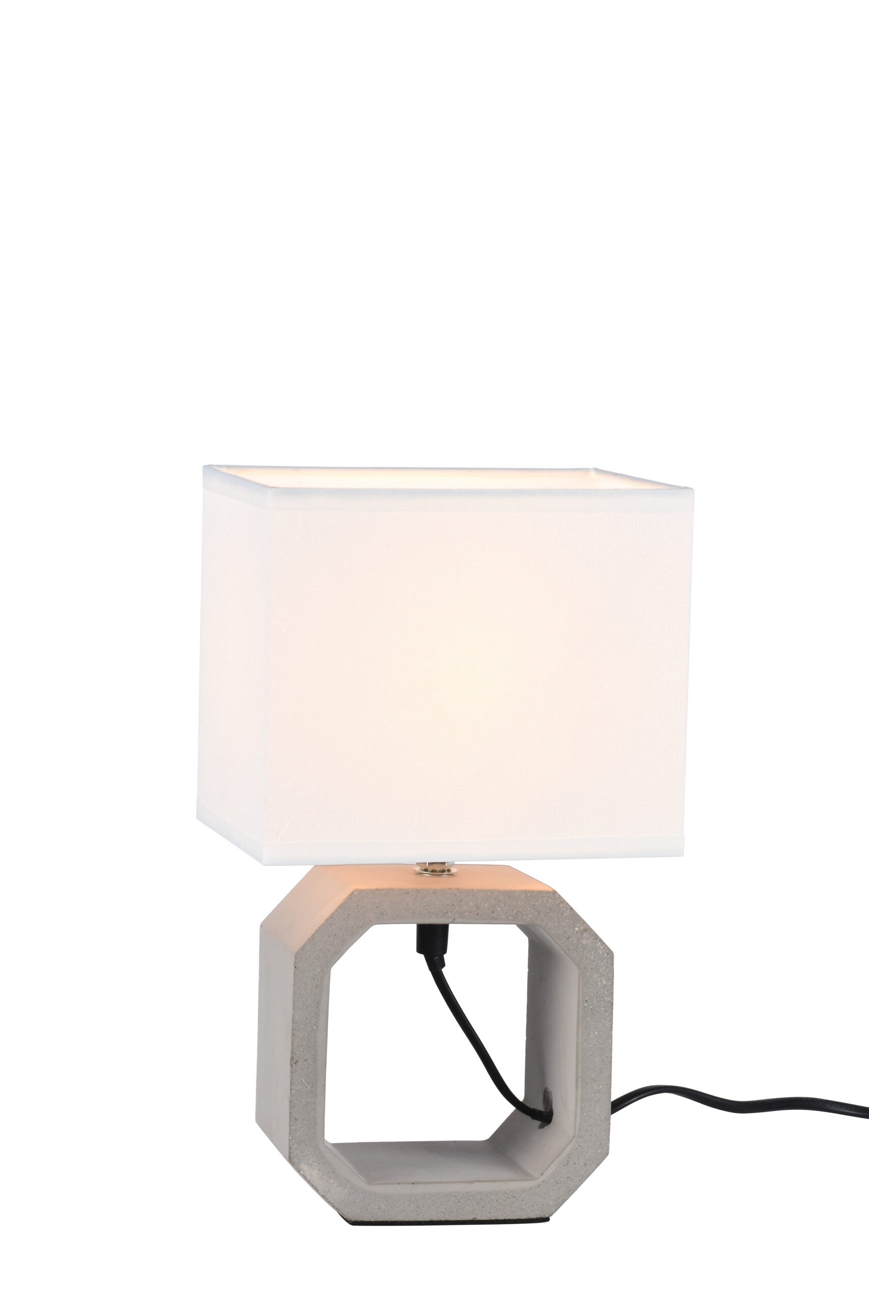 TLC 6003 WH ΠΟΡΤΑΤΙΦ ΤΕΤΡΑΓΩΝΗ ΚΕΡΑΜΙΚΗ ΒΑΣΗ ΚΑΠΕΛΟ ΛΕΥΚΟ 1xΕ14 KAΠEΛΟ 12x17x15