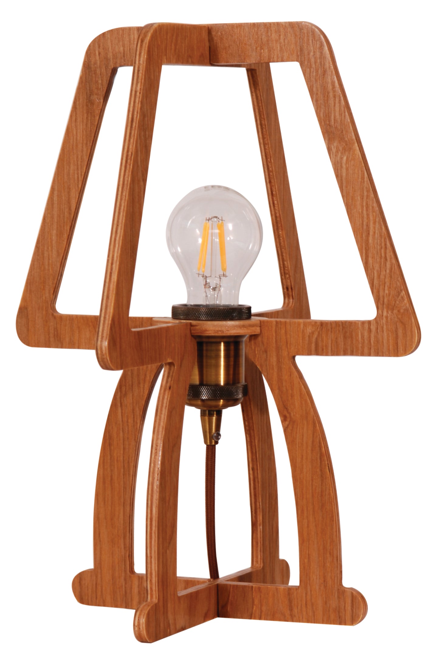 TLC 6310 # ΠΟΡΤΑΤΙΦ 3D ΞΥΛΟ E27 28x28x37