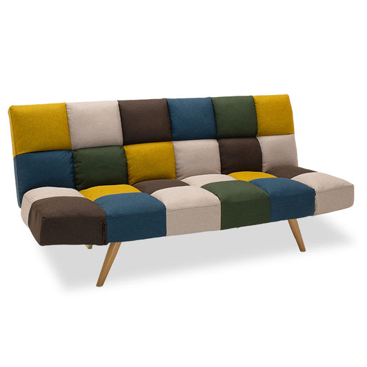 Καναπές - Κρεβάτι 3Θέσιος Freddo Με Ύφασμα Πολύχρωμο 182X81X84