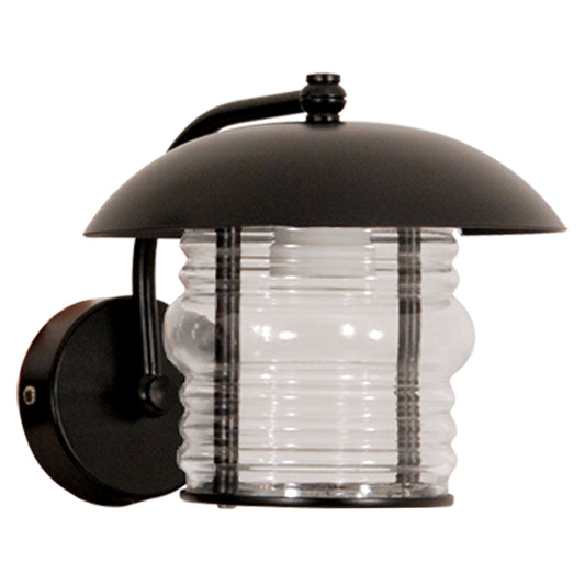 WLA 926 BK ΑΠΛΙΚΑ ΠΑΝΩ ΑΛΟΥΜΙΝΙΟΥ ΜΑΝΙΤΑΡΙ ΜΑΥΡΟ 1xΕ27 22.5x29x17