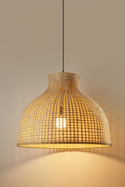 PDC 6827-70 1/Φ ΜΠΑΜΠΟΥ ΦΥΣΙΚΟ ΚΑΜΠΑΝΑ ΜΕ ΑΡΑΙΗ ΠΛΕΞΗ 1xΕ27 Φ70x(55-135)