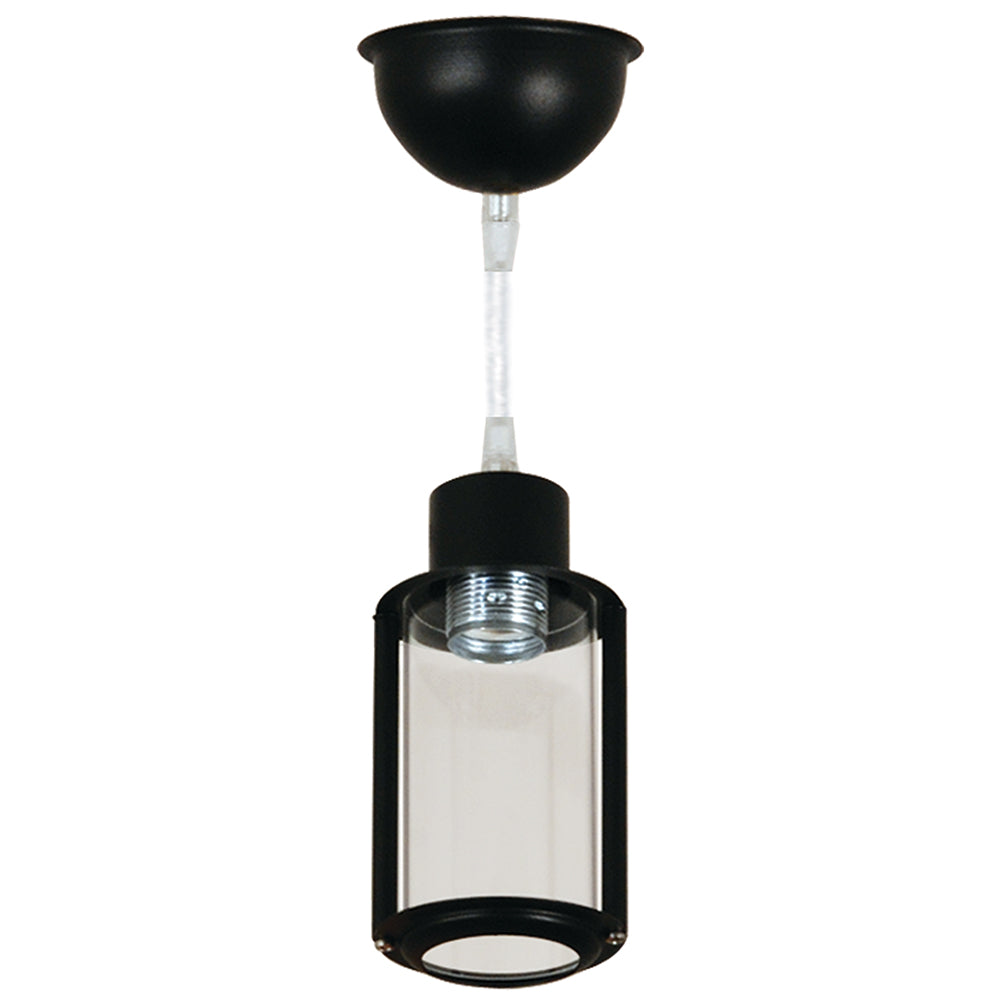 PDA 911 BK ΚΡΕΜΑΣΤΟ 1/Φ ΑΛΟΥΜΙΝΙΟΥ ΠΟΛΥΚ/ΤΟ 1xΕ27 Φ10x120