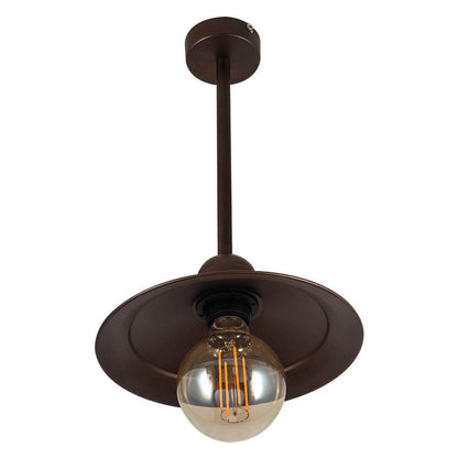 CCA 234 R 1/Φ ΜΕ ΠΙΑΤΑΚΙ & ΝΤΙΖΑ ΣΚΟΥΡΙΑ 1xΕ27 Φ24x38