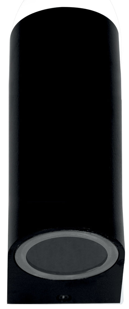 WLC 8232 BK ΑΠΛIKA ΜΑΥΡΗ UP/DOWN 2xGU10 9x7x15