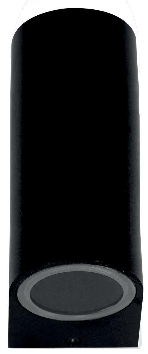 WLC 8232 BK ΑΠΛIKA ΜΑΥΡΗ UP/DOWN 2xGU10 9x7x15