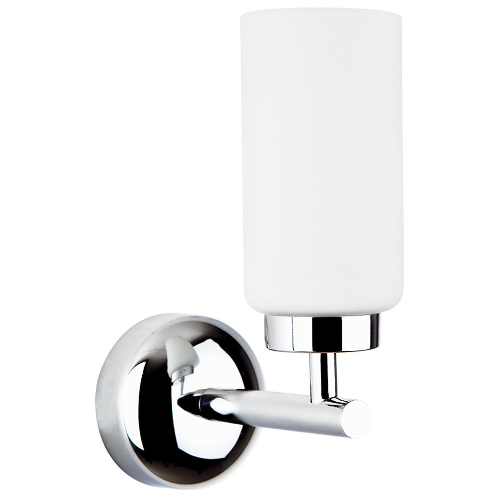 WLC 2451 Β WH ΑΠΛ 1/Φ ΚΥΛΙΝΔΡΟΣ ΟΠΑΛΙΝΑ ΓΥΑΛΙ 1xΕ14 Φ6,5x13,5x20