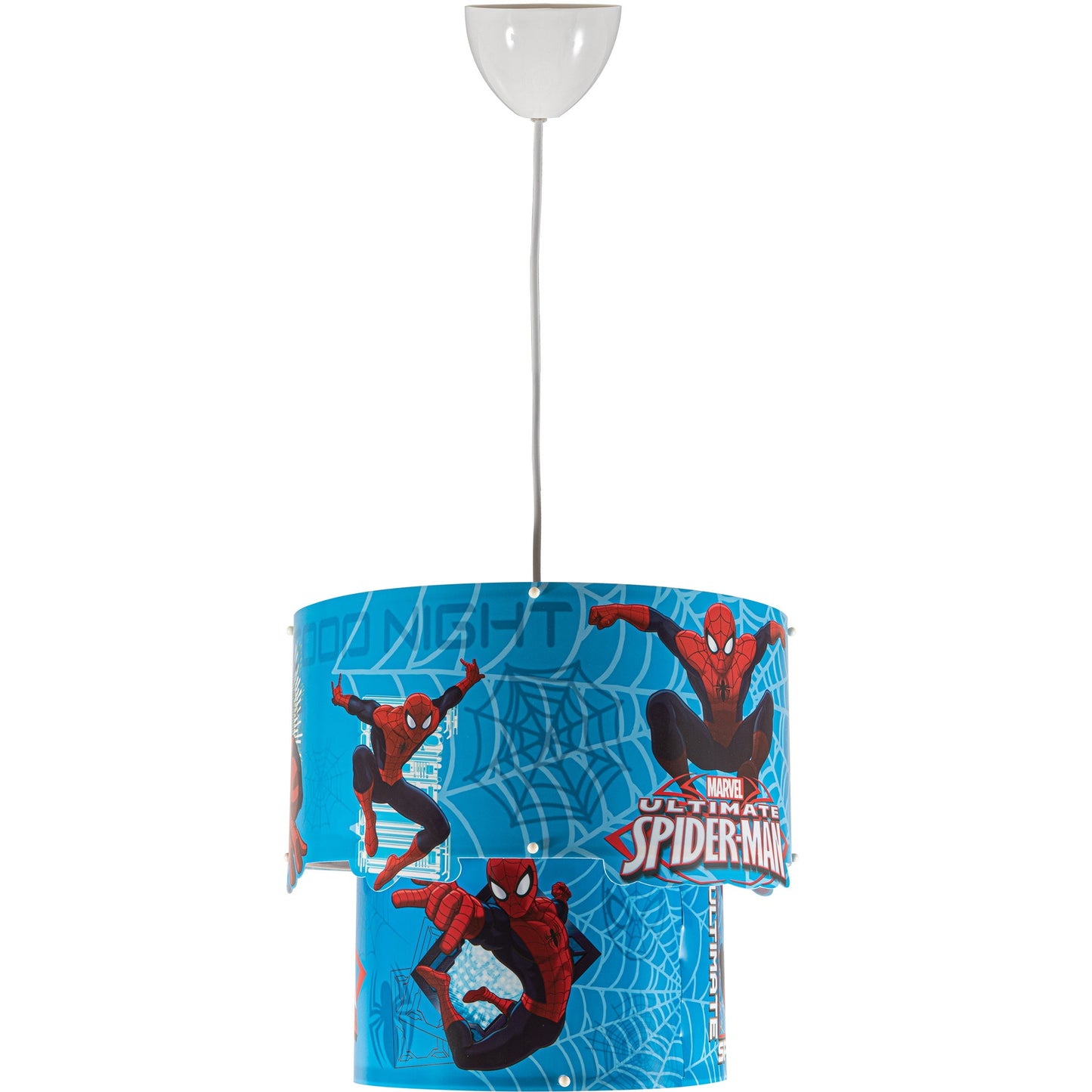 PDT 4352 SM ΚΡΕΜ. 1/Φ ΔΙΠΛΟ ΠΑΙΔΙΚΟ SPIDERMAN 1xΕ27 Φ30x(28-70)