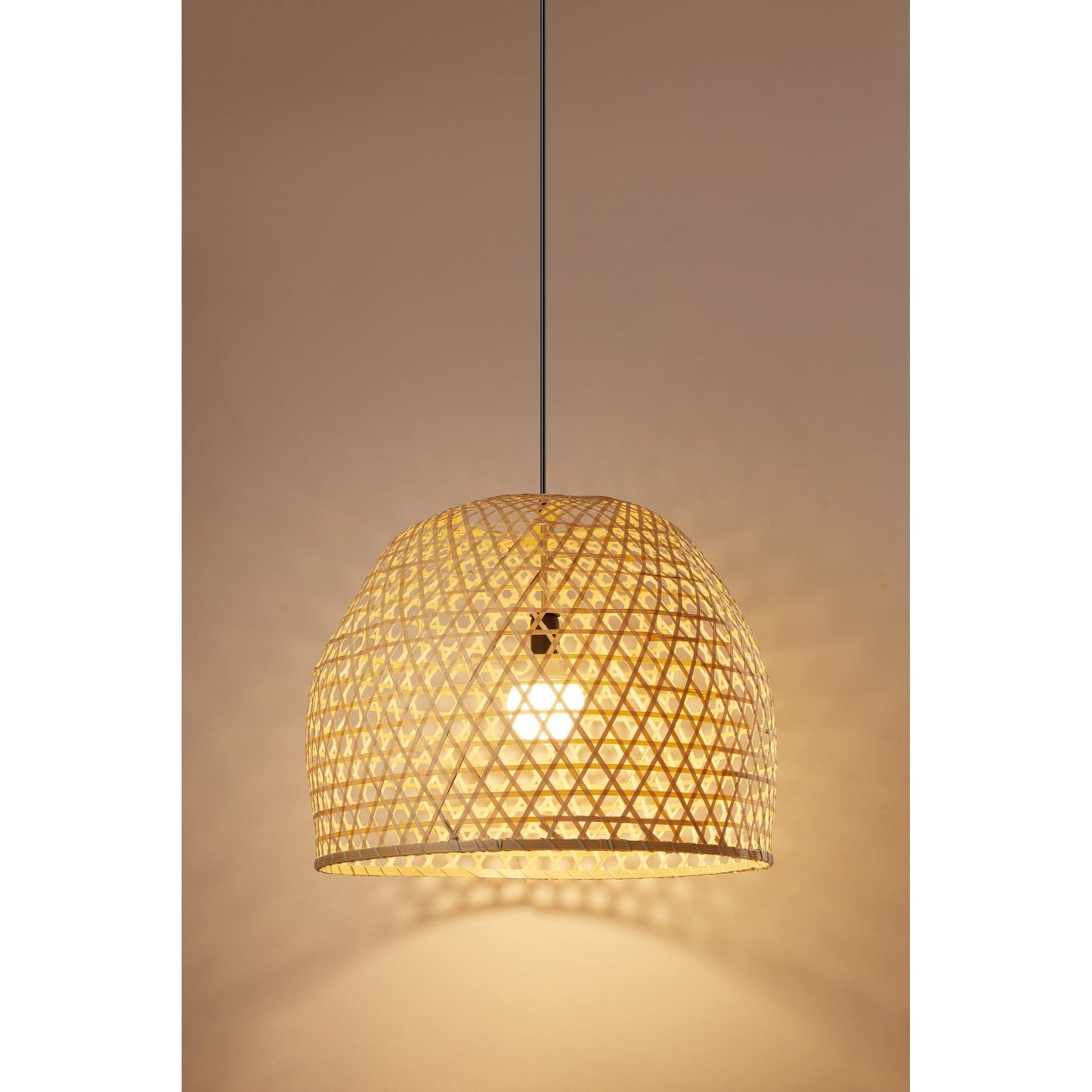 PDC 6824-60 1/Φ ΜΠΑΜΠΟΥ ΦΥΣΙΚΟ ΣΧ. ΚΑΛΑΘΙ 1xΕ27 Φ60x(45-125)