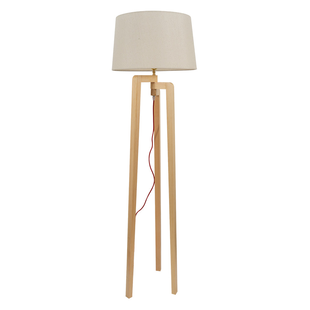 FLC 6319 ΔΑΠΕΔΟΥ ΑΝΙΣΟΠΕΔΟ ΞΥΛΙΝΟ 1xΕ27 Φ43x150