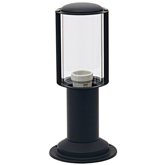 FLA 918 BK ΚΟΛΩΝ. ΠΟΛΥΚ/ΑΤΟ ΑΛΟΥΜΙΝΙΟΥ 1xΕ27 Φ13x28