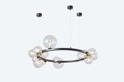 PDC 2049-15 ΠΟΛΥΦΩΤΟ ΣΤΡΟΓΓΥΛΟ ΜΕ ΔΙΑΦΑΝΟΥΣ - 3 ΜΕΓΕΘΗ - ΓΛΟΜΠΟΥΣ Φ85x120