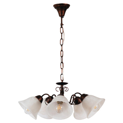 PDC 2261-5 BW# 5/Φ ΚΑΦΕ ΜΕ ΧΑΛΚΟ 1xΕ27 Φ58x77