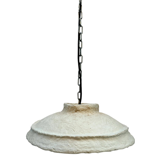 PDI 1277 ΚΑΜΠΑΝΑ ΑΝΟΙΧΤΗ ΛΕΥΚΗ ΑΠΟ ΑΝΑΚΥΚΛΩΜΕΝΟ ΧΑΡΤΙ 1xE27 Φ39x(13-100)