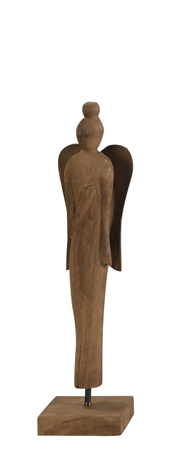 DEI - 13 ΞΥΛΙΝΗ ΦΙΓΟΥΡΑ ΑΓΓΕΛΟΣ 10x9.5x40