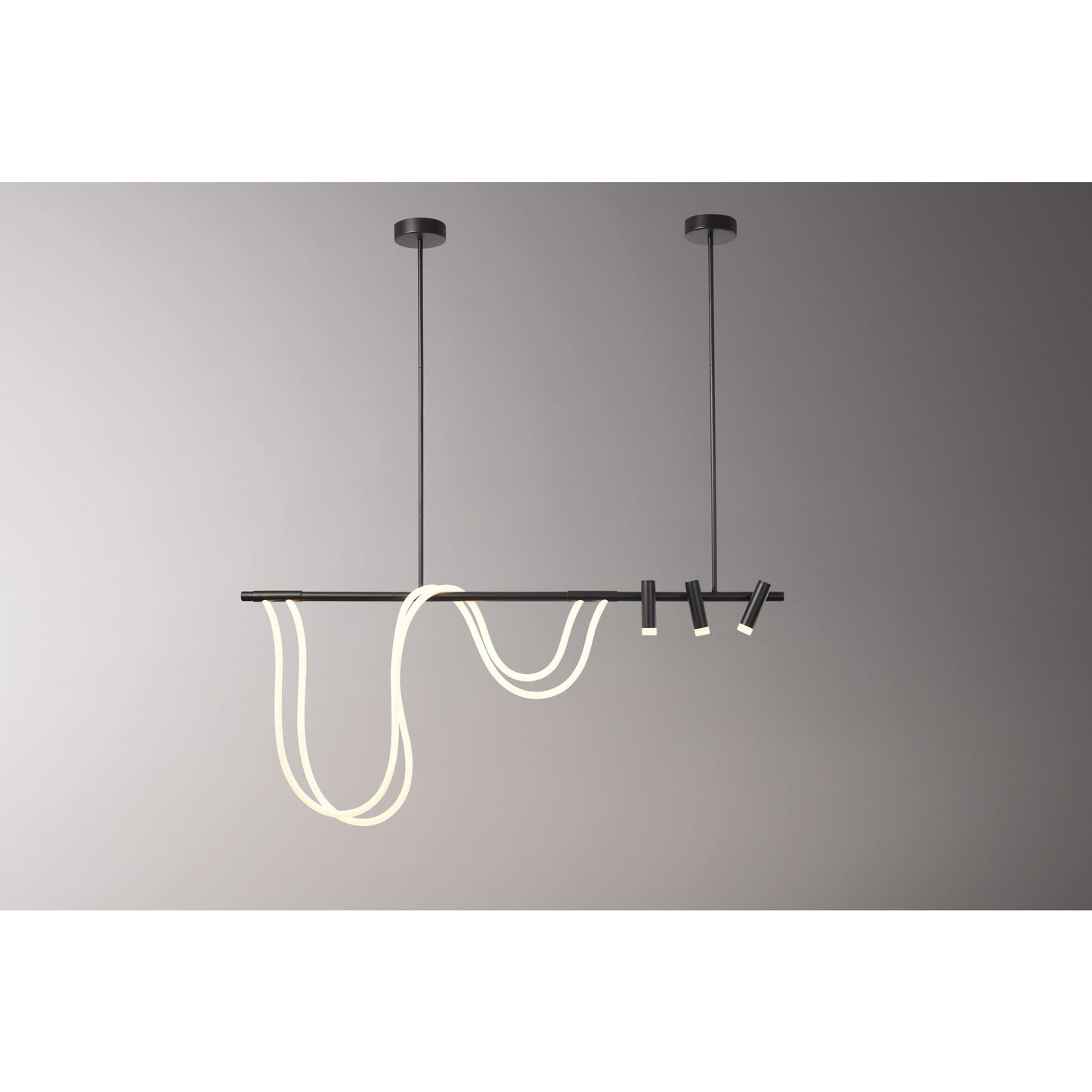 PDC 704 BK # ΡΑΓΑ LED ΜΕ 3 ΣΠΟΤ & ΑΝΙΣΟΠΕΔΗ ΤΑΙΝΙΑ 120x100εκ