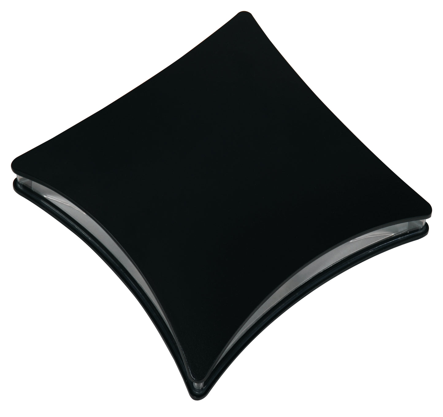 WLC 8108 BK LED ΑΠΛΙΚΑ ΡΟΜΒΟΣ ΜΑΥΡΗ 4Χ3W 20x20x5