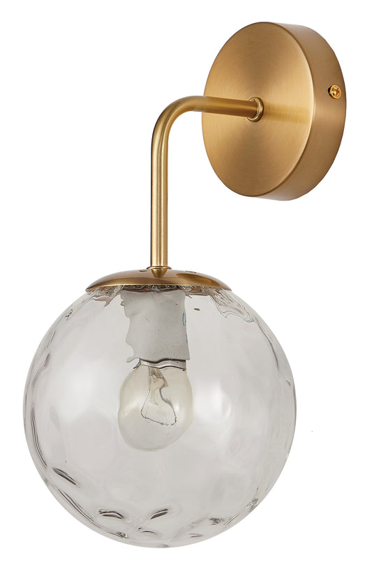 WLC 2476 ΑΠΛΙΚΑ ΜΠΡΑΤΣΟ ΓΩΝΙΑ - ΓΥΑΛΙ ΣΦΥΡΙΛΑΤΟ 1xE27 Φ15x20x30