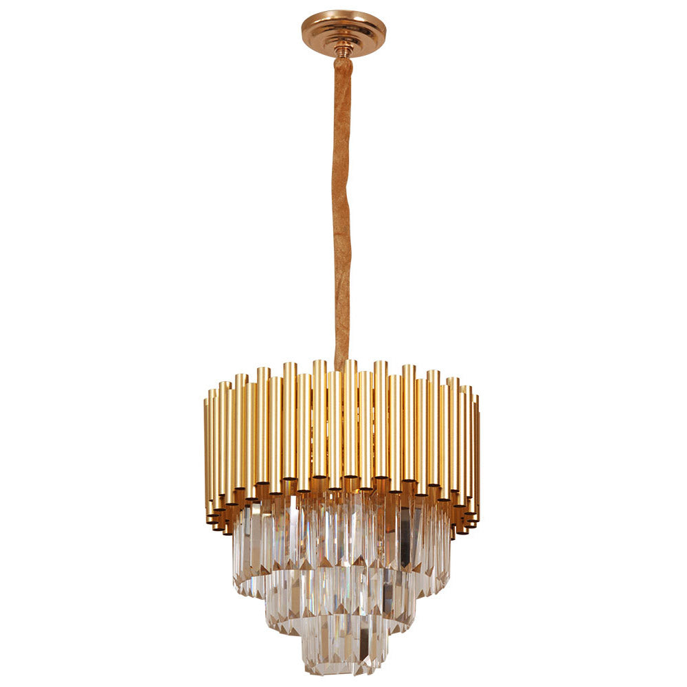 PDC 2091 GD Φ40 ΧΡΥΣΟΙ ΣΩΛΗΝΕΣ & ΚΡΥΣΤΑΛΛΑ 4xΕ14 Φ40x85