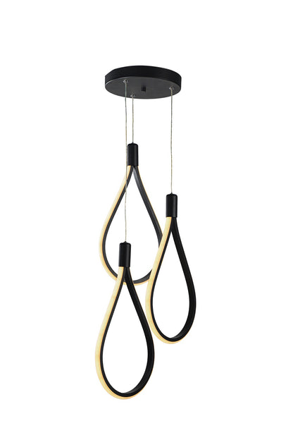 PDT 700-3 ΒΚ # ΚΡΕΜ. 3/Φ LED ΘΗΛΙΕΣ ΜΑΥΡΟ Φ35x85