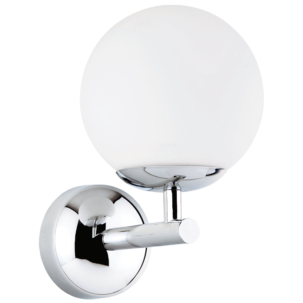 WLC 2451 A WH ΑΠΛ 1/Φ ΜΠΑΛΑ ΟΠΑΛΙΝΑ ΓΥΑΛΙ 1xΕ14 Φ10x15x18