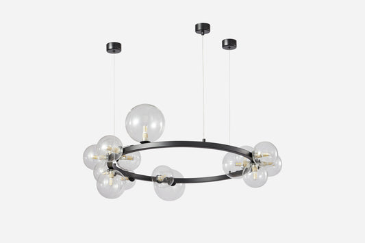 PDC 2049-15 ΠΟΛΥΦΩΤΟ ΣΤΡΟΓΓΥΛΟ ΜΕ ΔΙΑΦΑΝΟΥΣ - 3 ΜΕΓΕΘΗ - ΓΛΟΜΠΟΥΣ Φ85x120