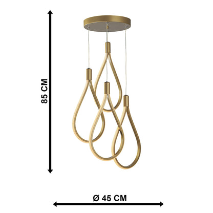PDT 700-4 AB # ΚΡΕΜ. 4/Φ LED ΘΗΛΙΕΣ ΟΞΥΝΤΕ Φ45x85