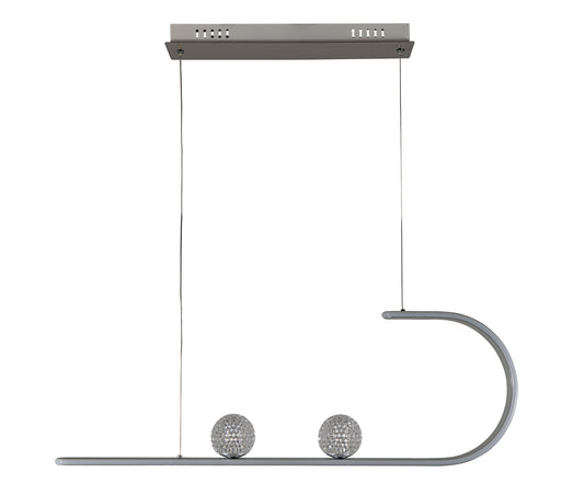 PDC 689 ΝΜ # ΡΑΓΑ ΚΡΕΜΑΣΤΗ LED ΜΠΑΣΤΟΥΝΙ 98x10x100