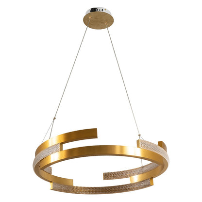 PDC 671 GD ΚΡΕΜΑΣΤΟ LED ΜΕ ΧΡΥΣΑ ΜΙΣΟΦΕΓΓΑΡΑ & ΣΤΡΑΣ Φ65x100