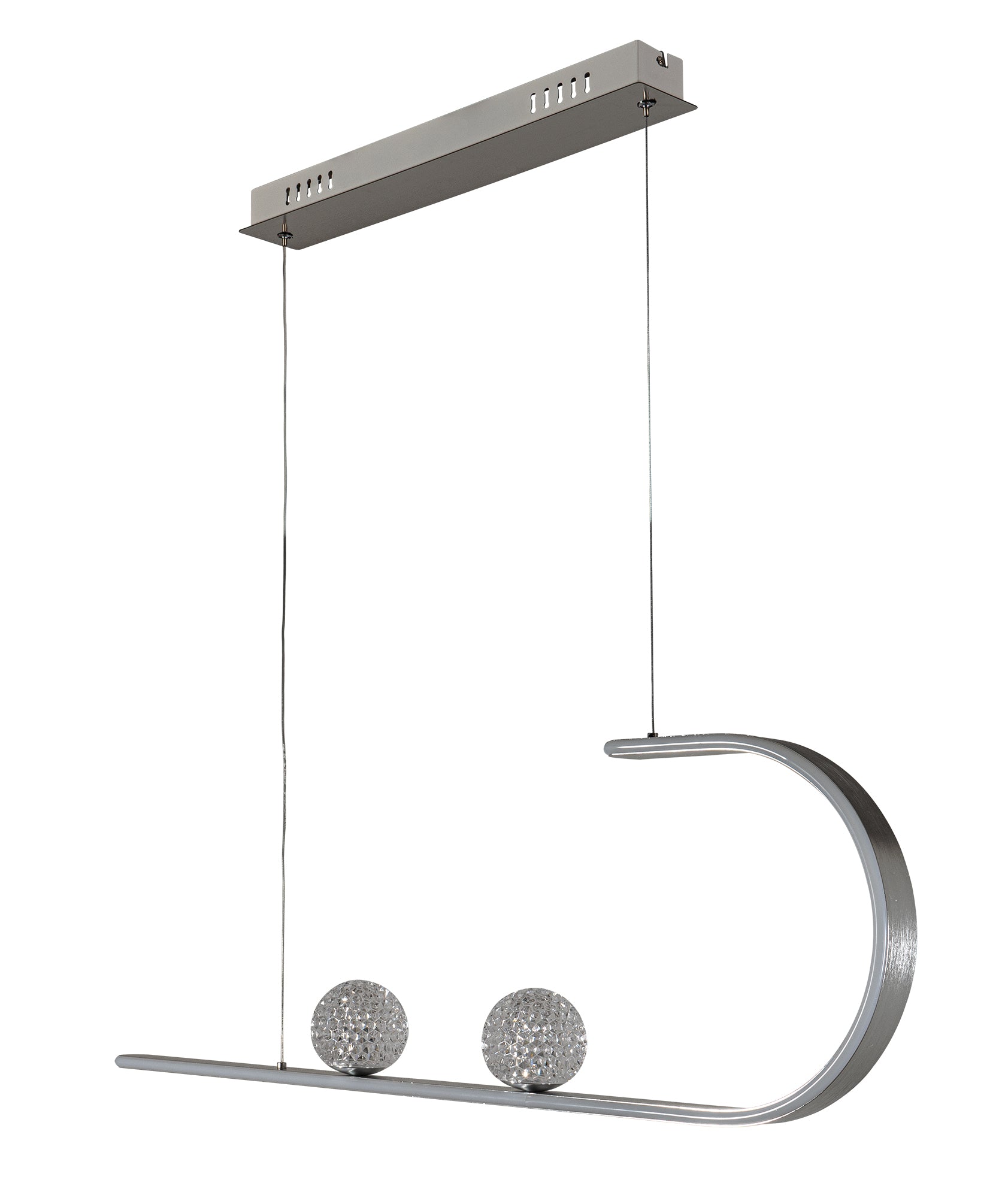 PDC 689 ΝΜ # ΡΑΓΑ ΚΡΕΜΑΣΤΗ LED ΜΠΑΣΤΟΥΝΙ 98x10x100