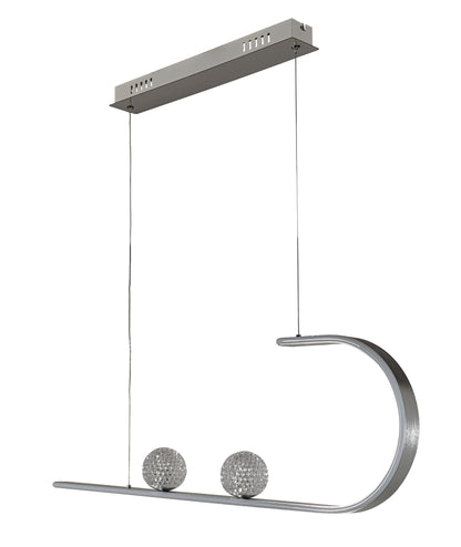 PDC 689 ΝΜ # ΡΑΓΑ ΚΡΕΜΑΣΤΗ LED ΜΠΑΣΤΟΥΝΙ 98x10x100