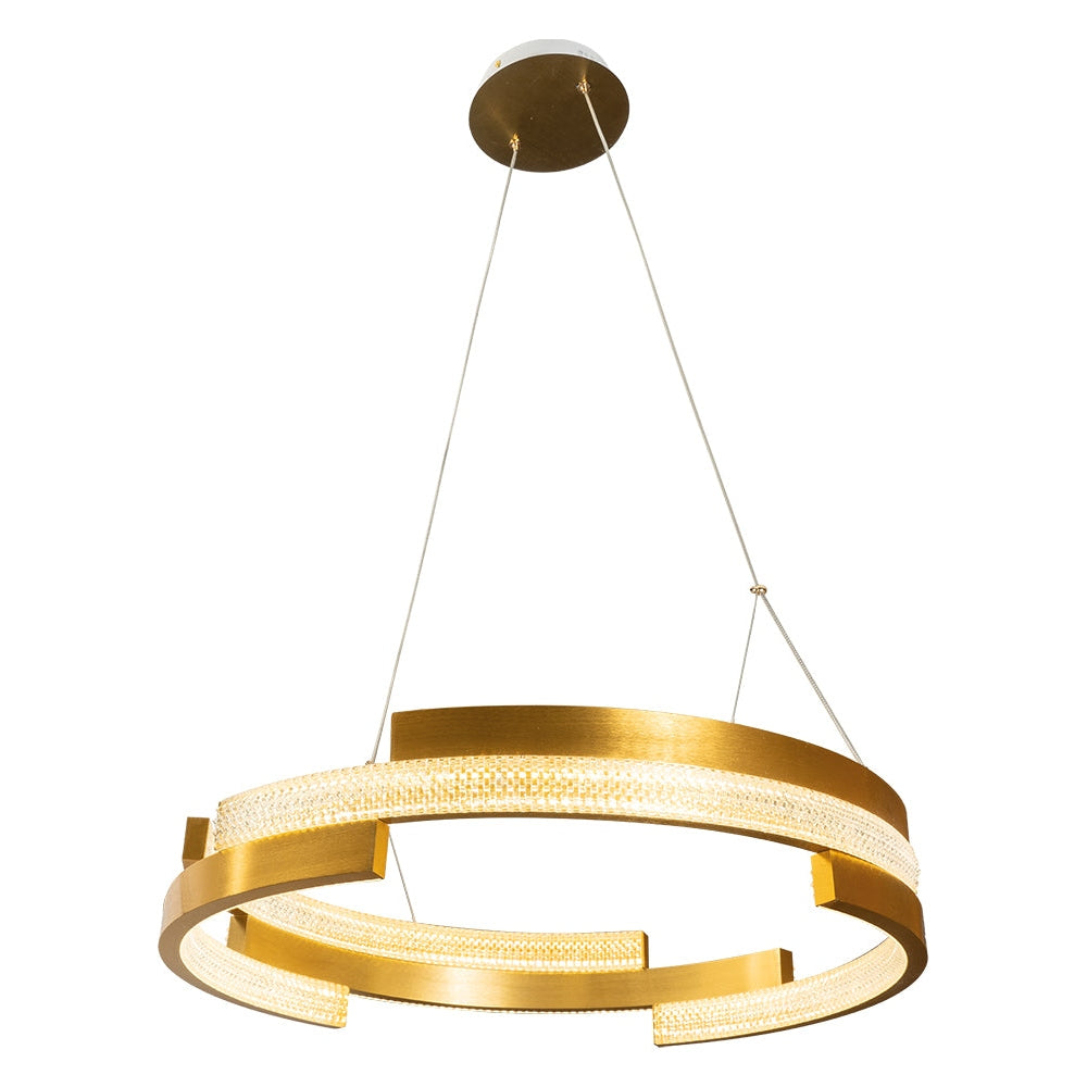 PDC 671 GD ΚΡΕΜΑΣΤΟ LED ΜΕ ΧΡΥΣΑ ΜΙΣΟΦΕΓΓΑΡΑ & ΣΤΡΑΣ Φ65x100