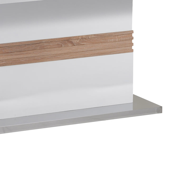 Τραπέζι Zoekrin Λευκό MDF 200x100x76