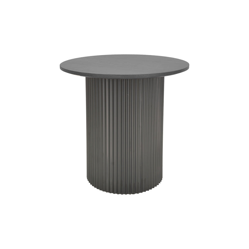 Βοηθητικό Τραπέζι Dovel MDF σε Μαύρη Απόχρωση Φ50x45