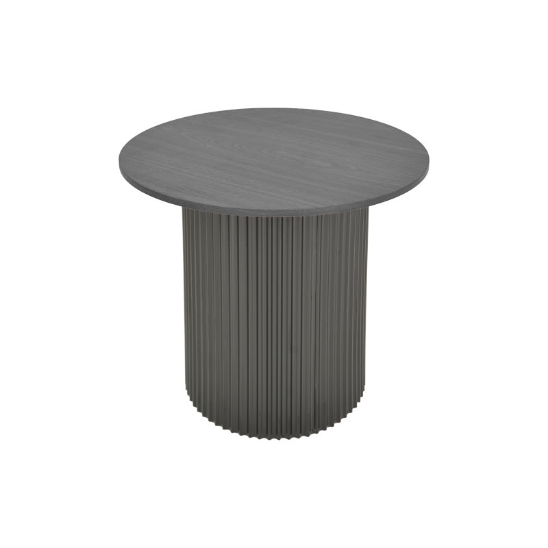 Βοηθητικό Τραπέζι Dovel MDF σε Μαύρη Απόχρωση Φ50x45