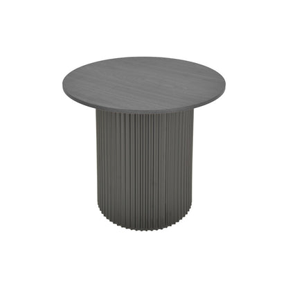 Βοηθητικό Τραπέζι Dovel MDF σε Μαύρη Απόχρωση Φ50x45