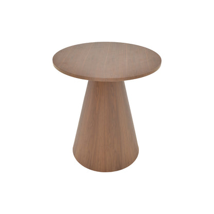 Βοηθητικό Τραπέζι Donda MDF Καρυδί Φ45x50