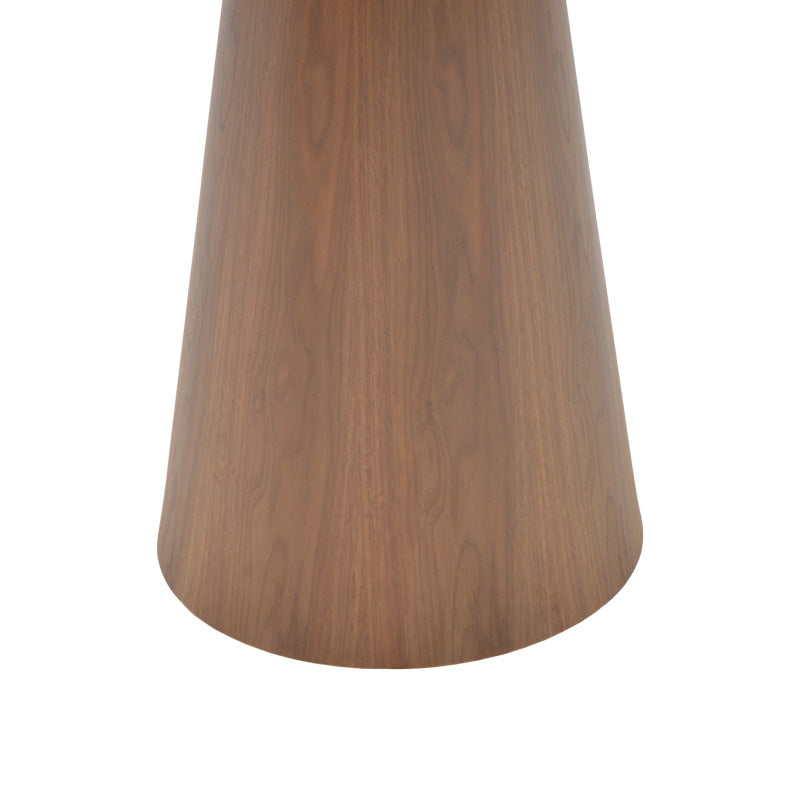 Βοηθητικό Τραπέζι Donda MDF Καρυδί Φ45x50