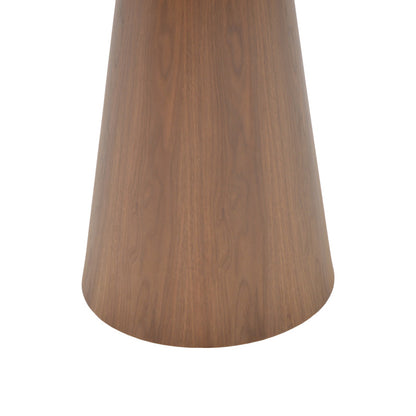 Βοηθητικό Τραπέζι Donda MDF Καρυδί Φ45x50