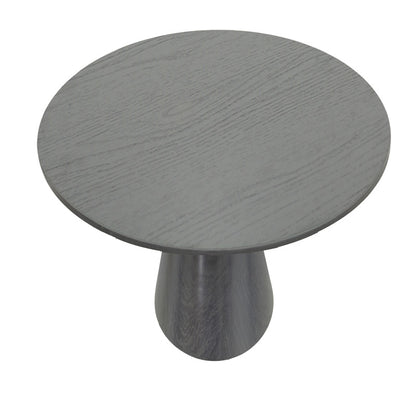 Τραπέζι Donda MDF Μαύρο Φ100x76