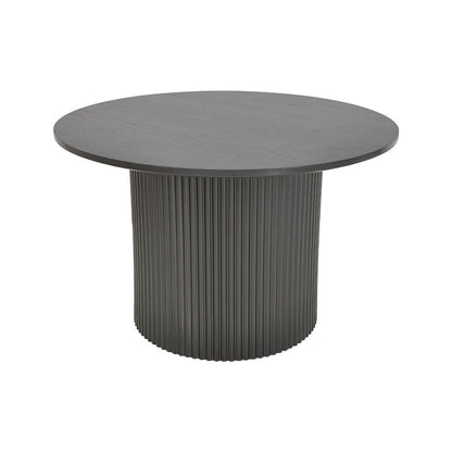 Dovel Living Room Tables MDF-Metal Set of 2 Pieces Black