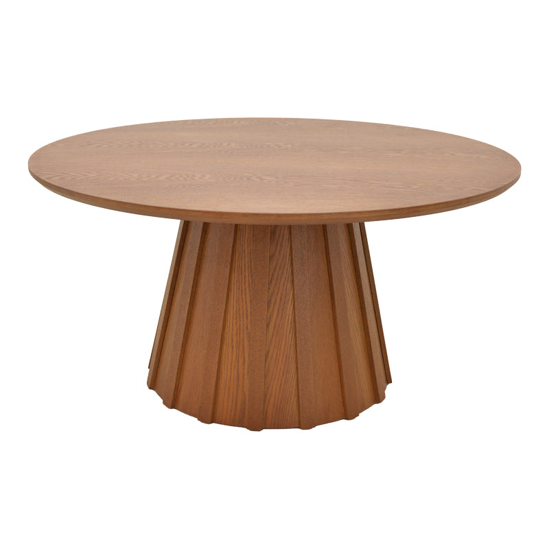 Franzel Living Room Table MDF Walnut Φ80x40