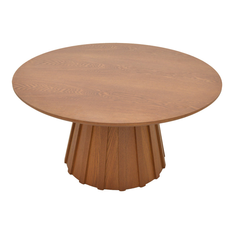 Franzel Living Room Table MDF Walnut Φ80x40