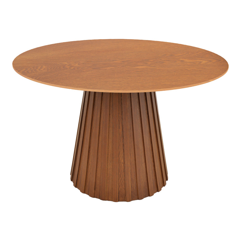 Table Franzel MDF Walnut D120x75